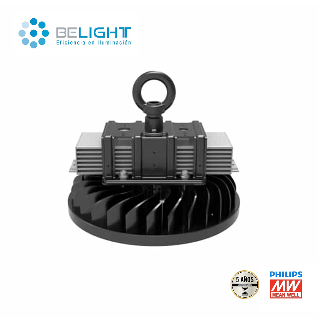 Campana LED UFO Prow 150watts Philips Meanwell | 160lm/w 5 años garantia