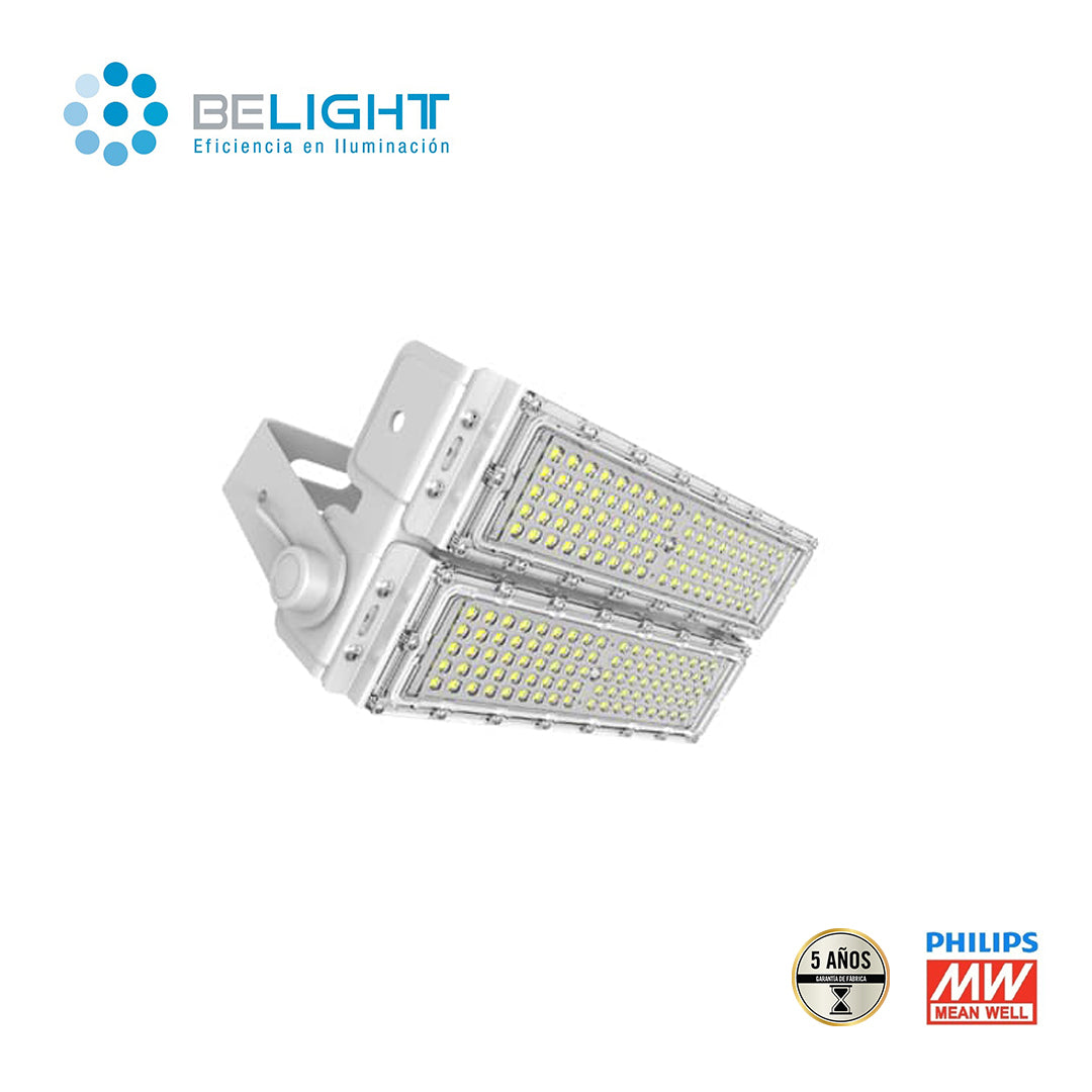 Proyector LED Tunnel Light 120watts | 160lm/watts Philips MeanWell 5 años garantía