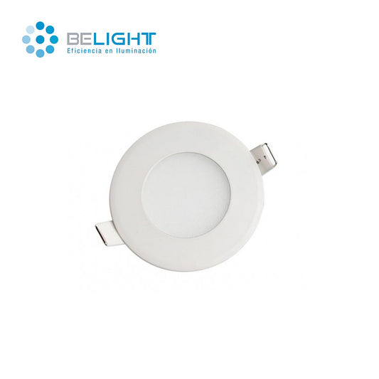 Panel LED Embutido Circular 3W | 1 año garantía