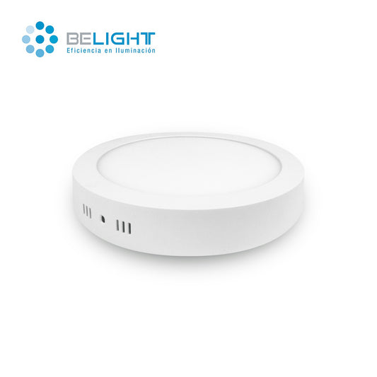 Panel Sobrepuesto Circular 12W | 1 año garantía